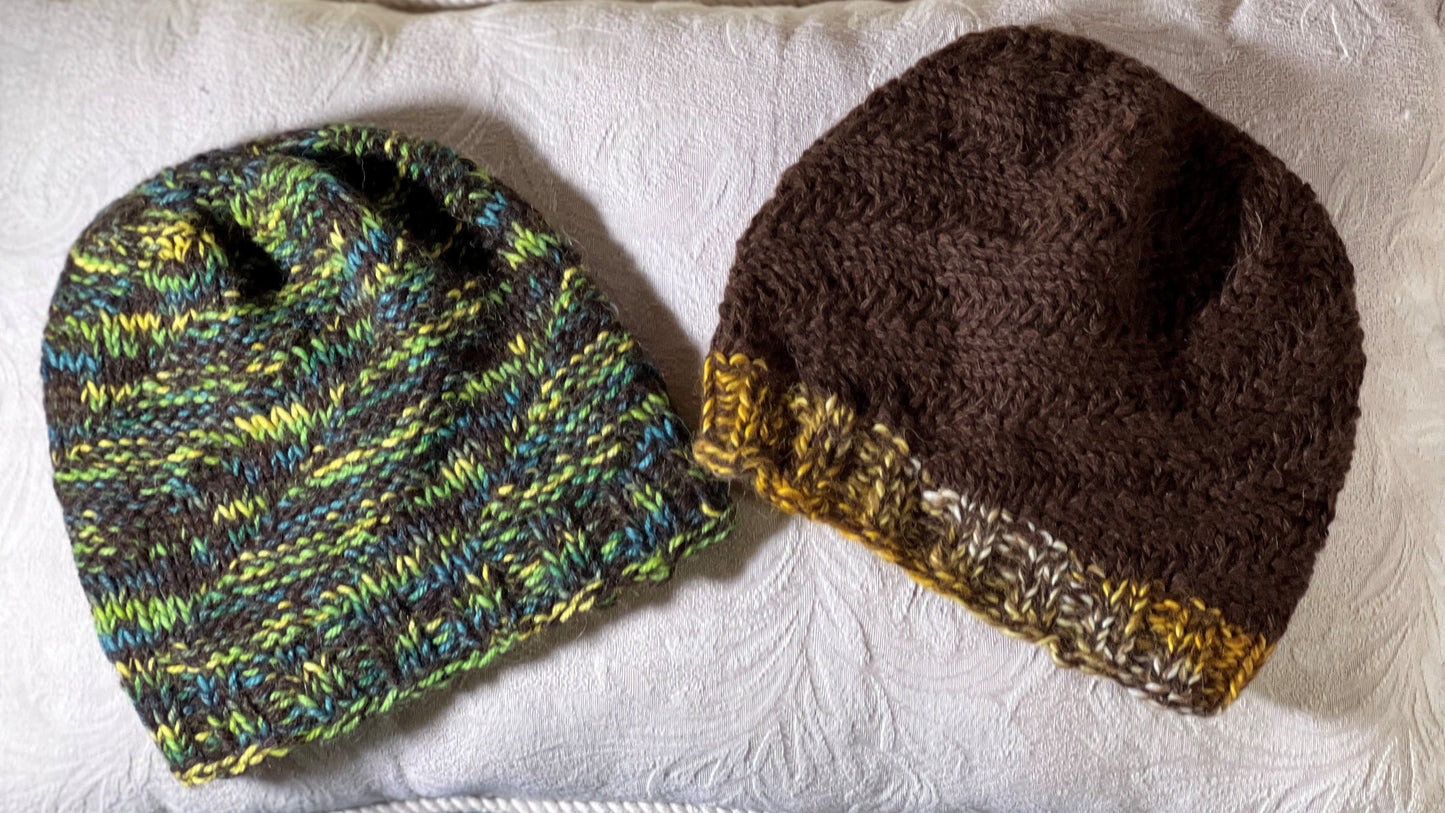 H-Brown w/Green or Orange Hats