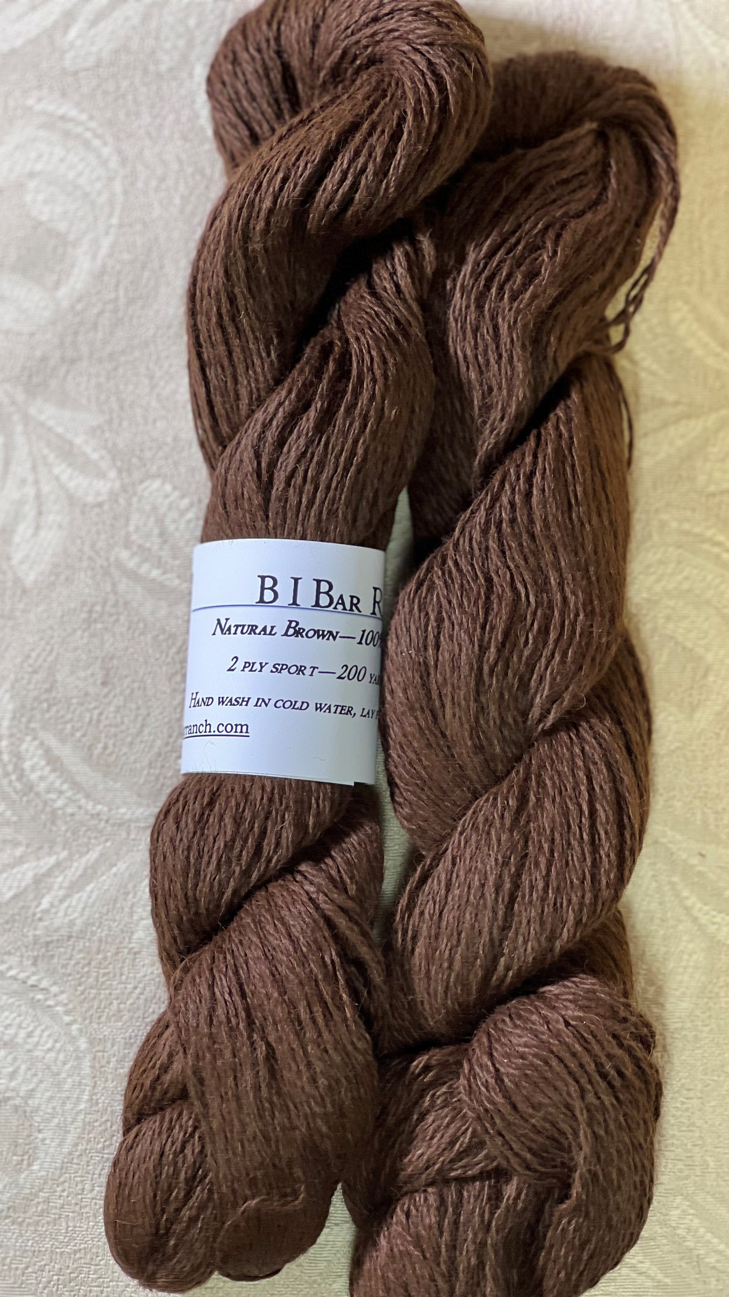 Y-Suri Yarn - Natural Brown