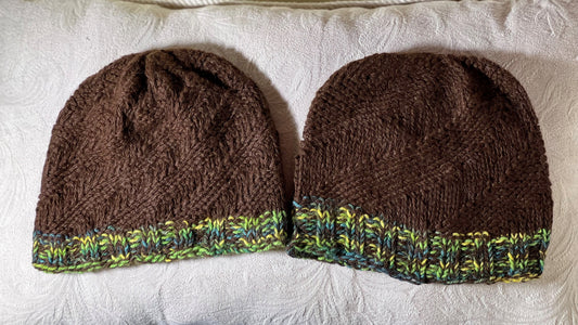 H-Brown w/Green Hats