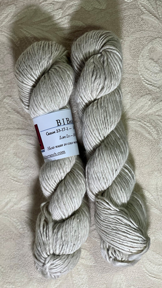 Y-Suri Yarn - Natural Cream Chunky