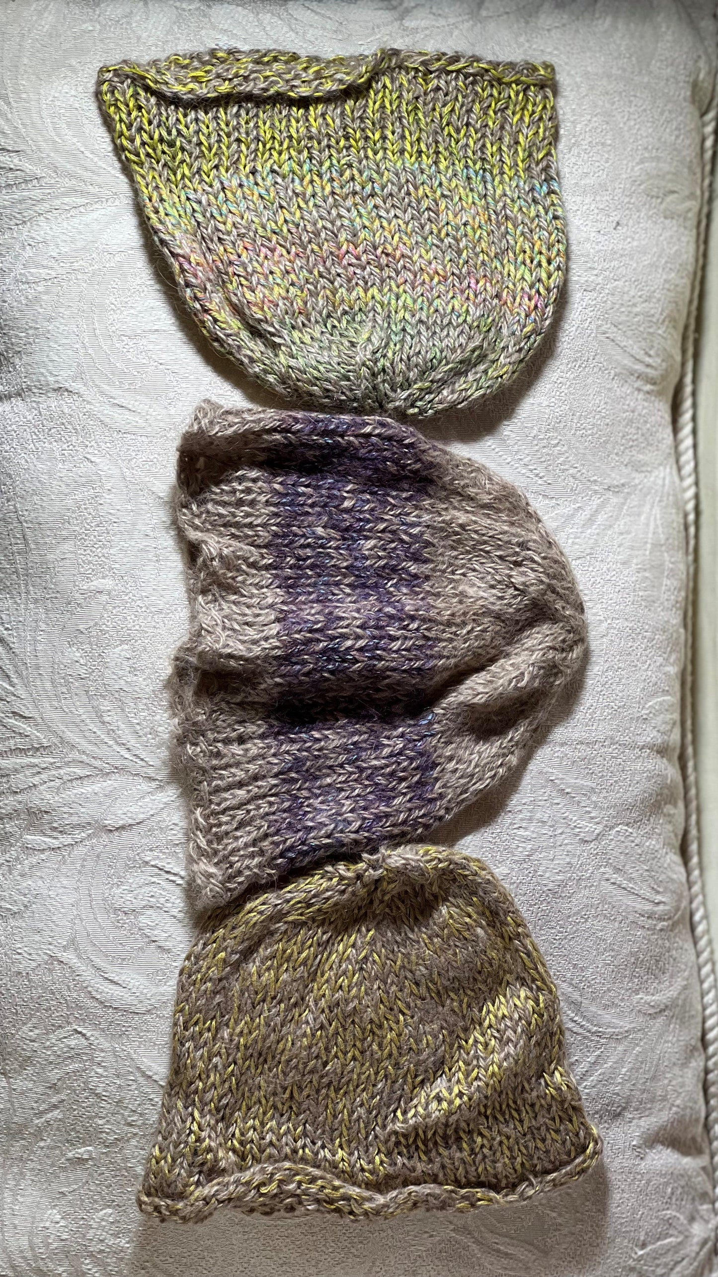 HB-Baby Knit Caps - Fawns