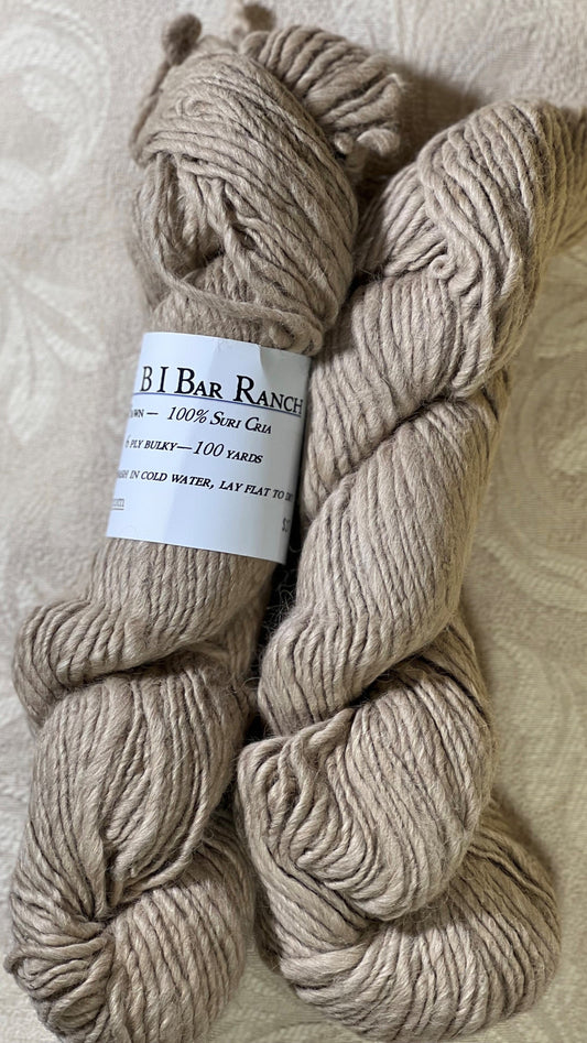 Y-Suri Yarn - Natural Fawn Chunky