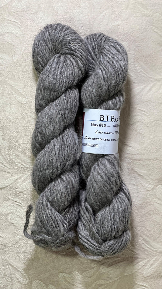 Y-Suri Yarn - Natural Gray#13 Chunky