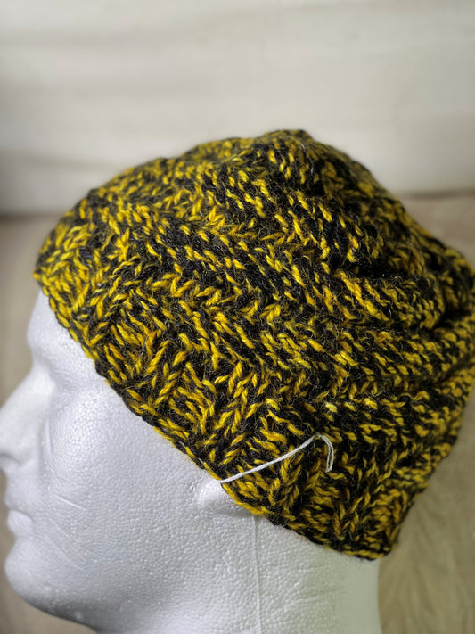 H-Black and Yellow Hat