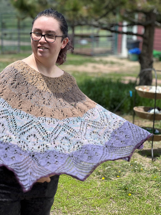 Poncho - Multi Layers of Colors