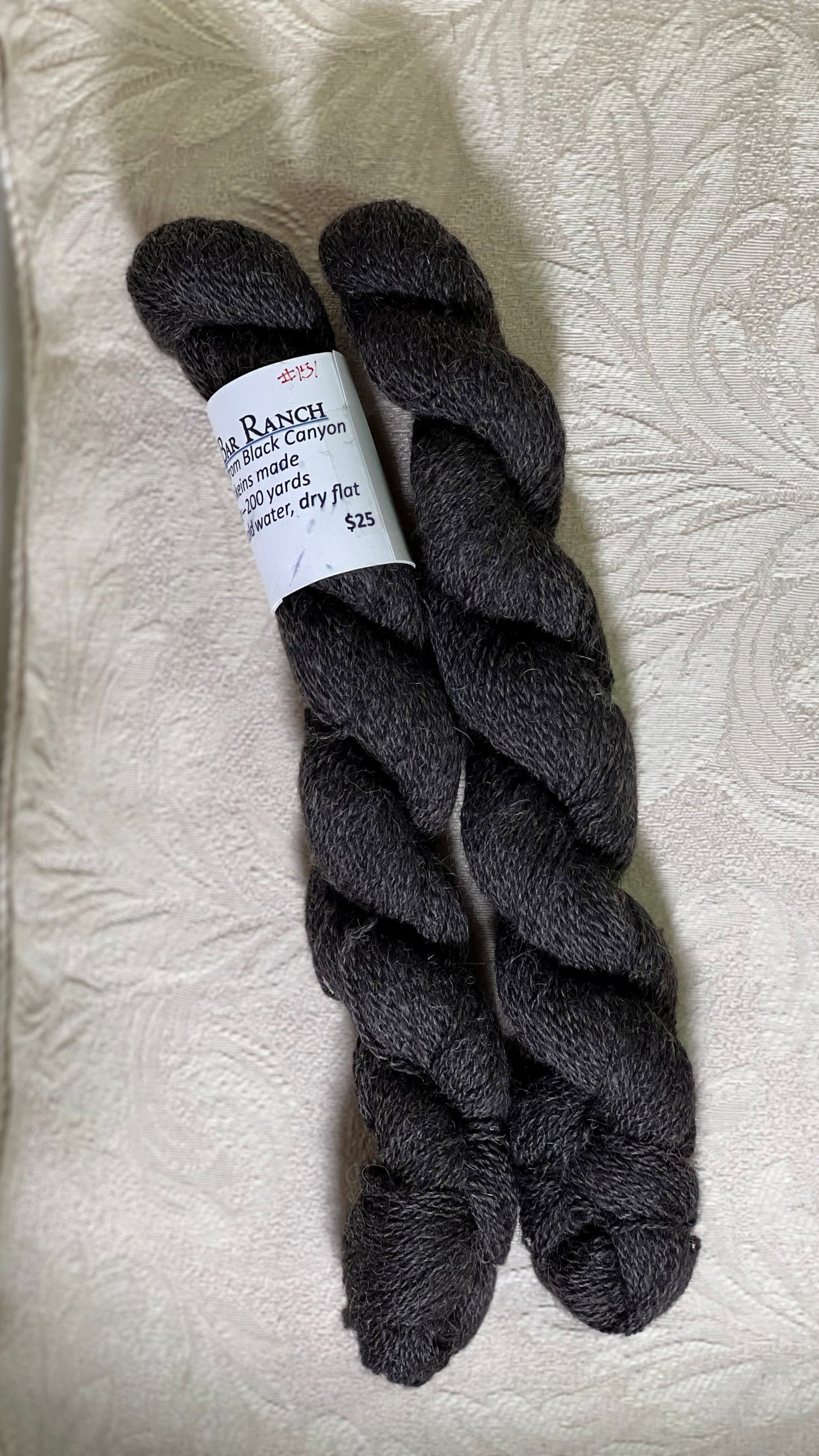 Y-Suri Yarn - Natural Black Canyon