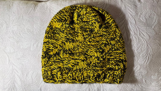 H-Alpaca Black and Yellow Hat